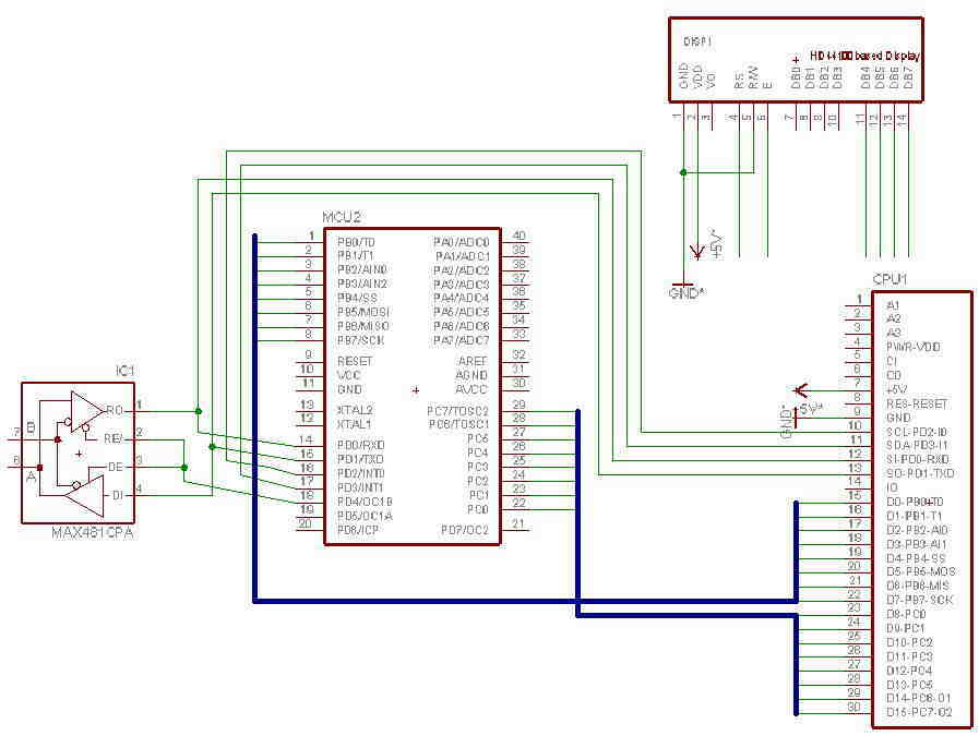 AVR 8535 for PID schematic